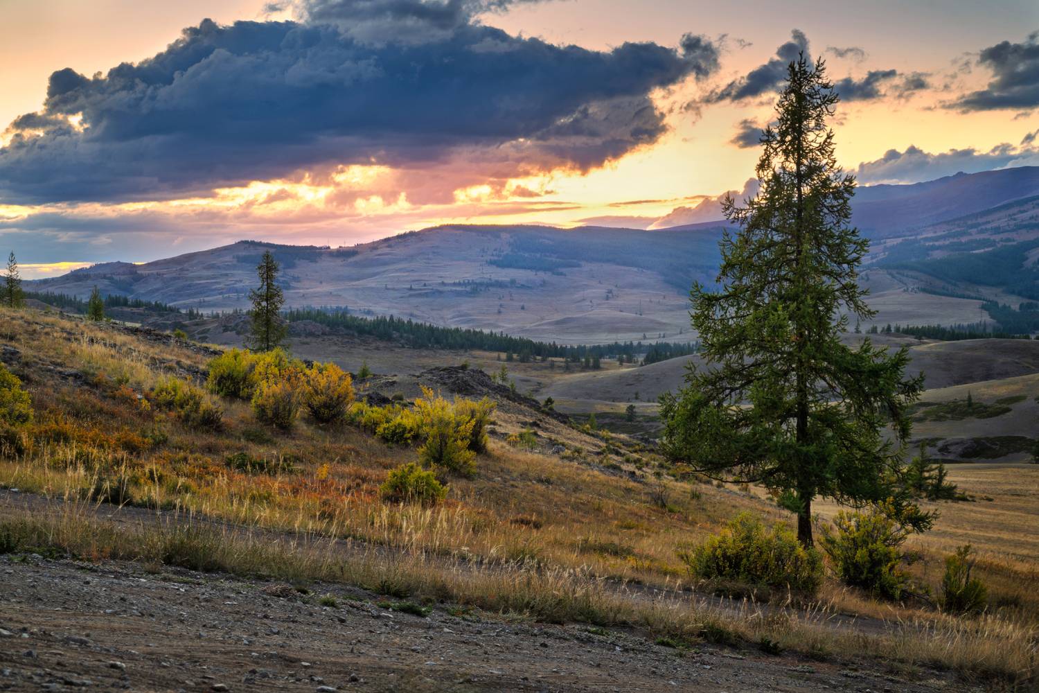 алтай, горы, природа, nikon, россия, закат, Andrey