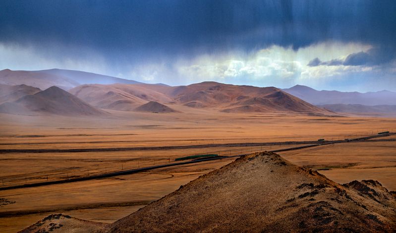 алтай, горы, природа, nikon, россия, закат Ненастье идет на Ташанту фото превью