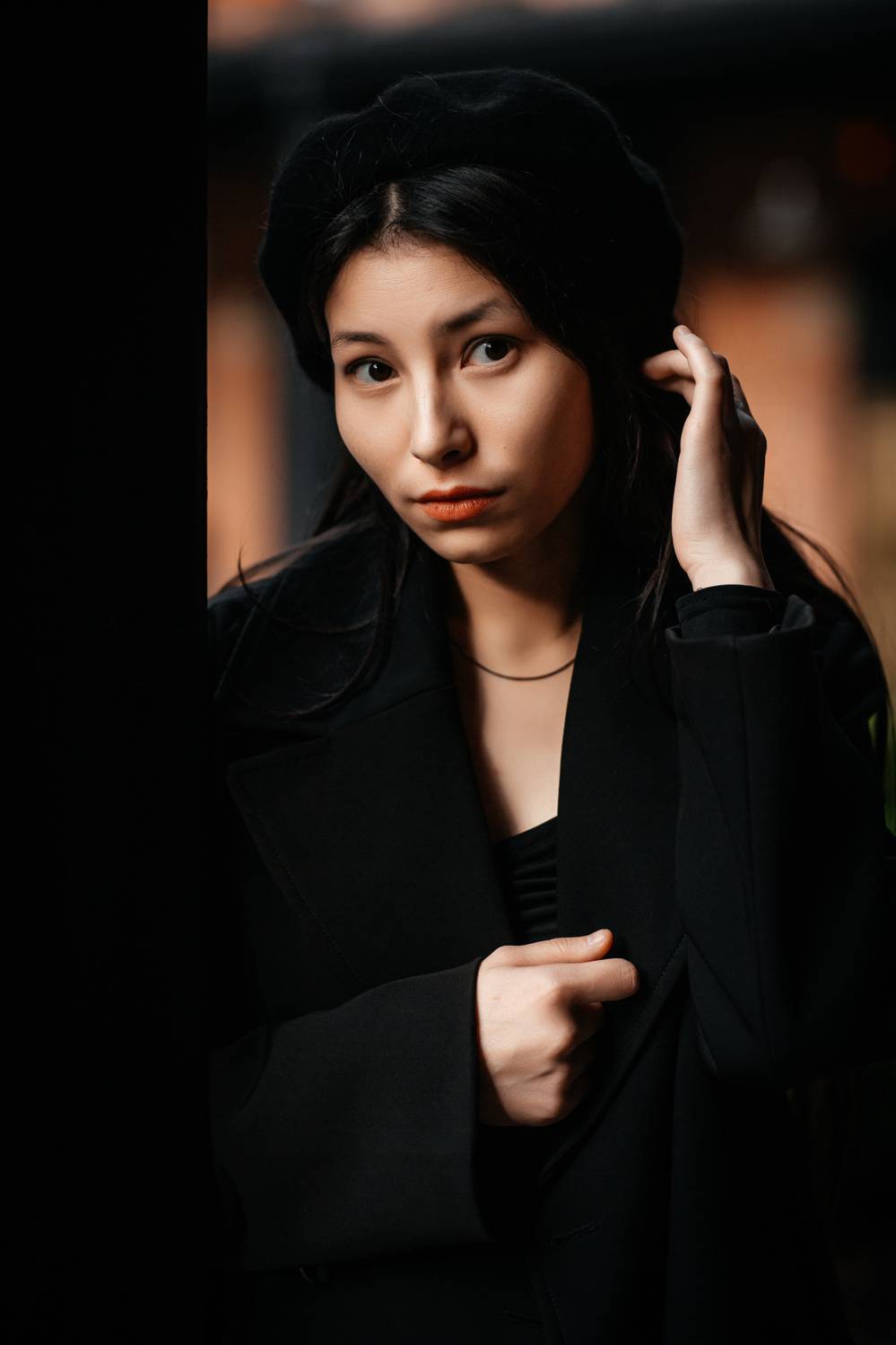 молодая девушка, городской стиль, дворы, на открытом воздухе, Алексей Плешков