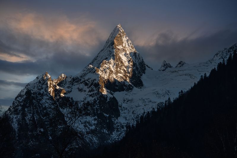 Пик Инэ, 3455м, Домбай, КЧР фото превью