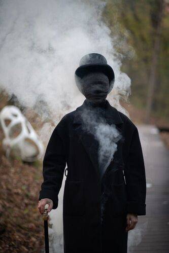 Человек в цилиндре