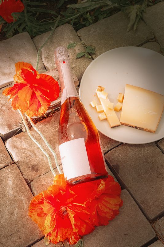 маки сыр игристое вино шампанское  фото превью