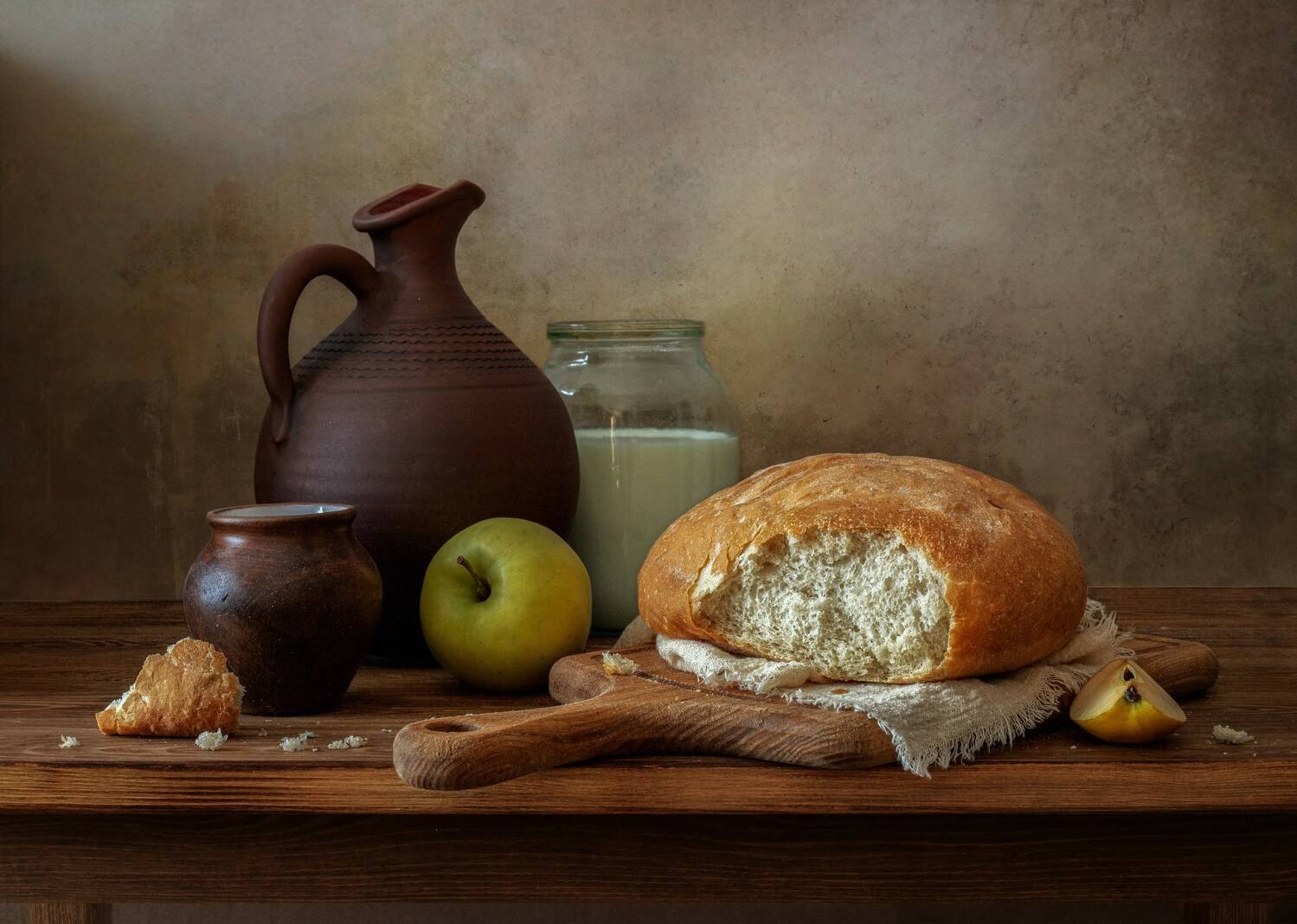 натюрморт хлеб, Ирина Зиннурова