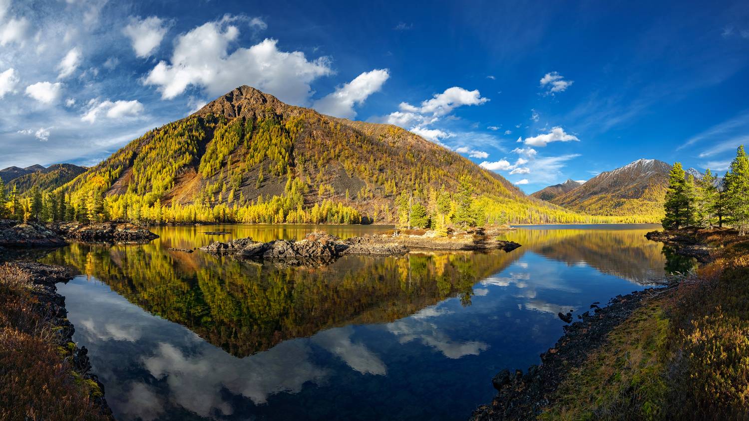 бурсагай-нур, жомболок, саяны, бурятия, осень, Тильпунов Михаил