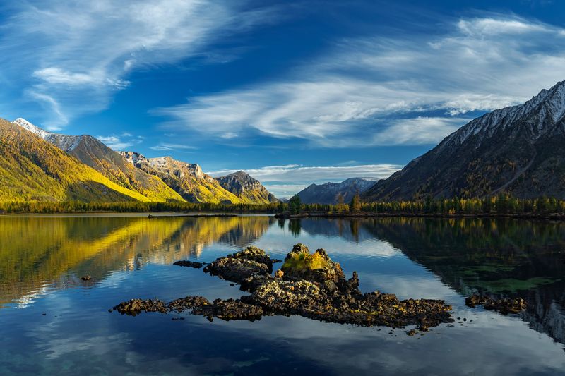 Лавовое озеро Бурсагай-Нур фото превью