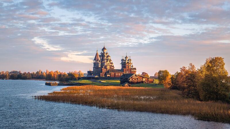 Кижи на рассвете фото превью