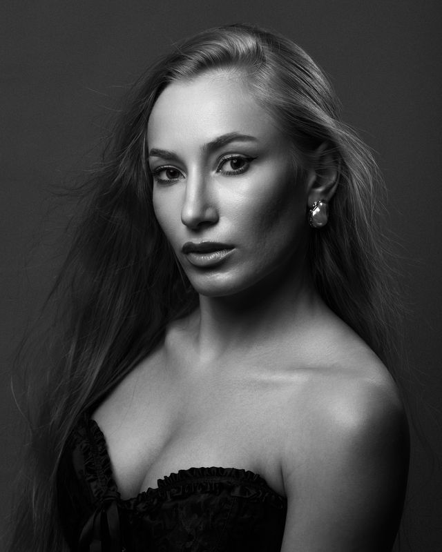 #bnw #bw #portrait #canon #visualart Portrait of Stefania фото превью
