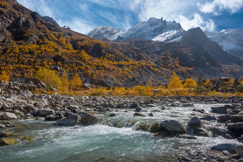 шхедьда, кабардино-балкария Осенняя Шхельда фото превью