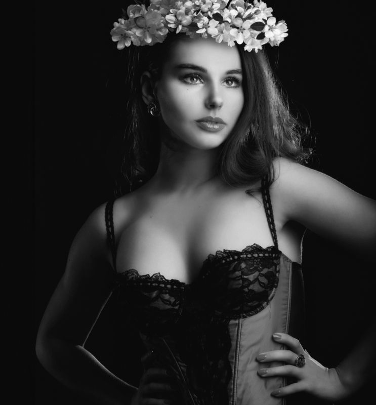 ---= flowers & corset =--- фото превью