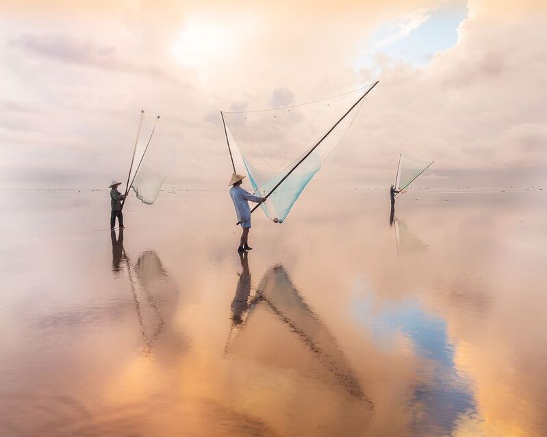 Vietnam. Fishermen фото превью