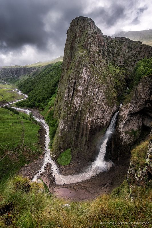 Водопад на Урочище Джилы-Су , июнь 2025г фото превью