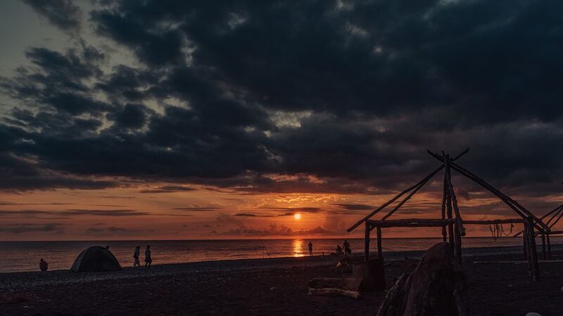 Закат фото превью