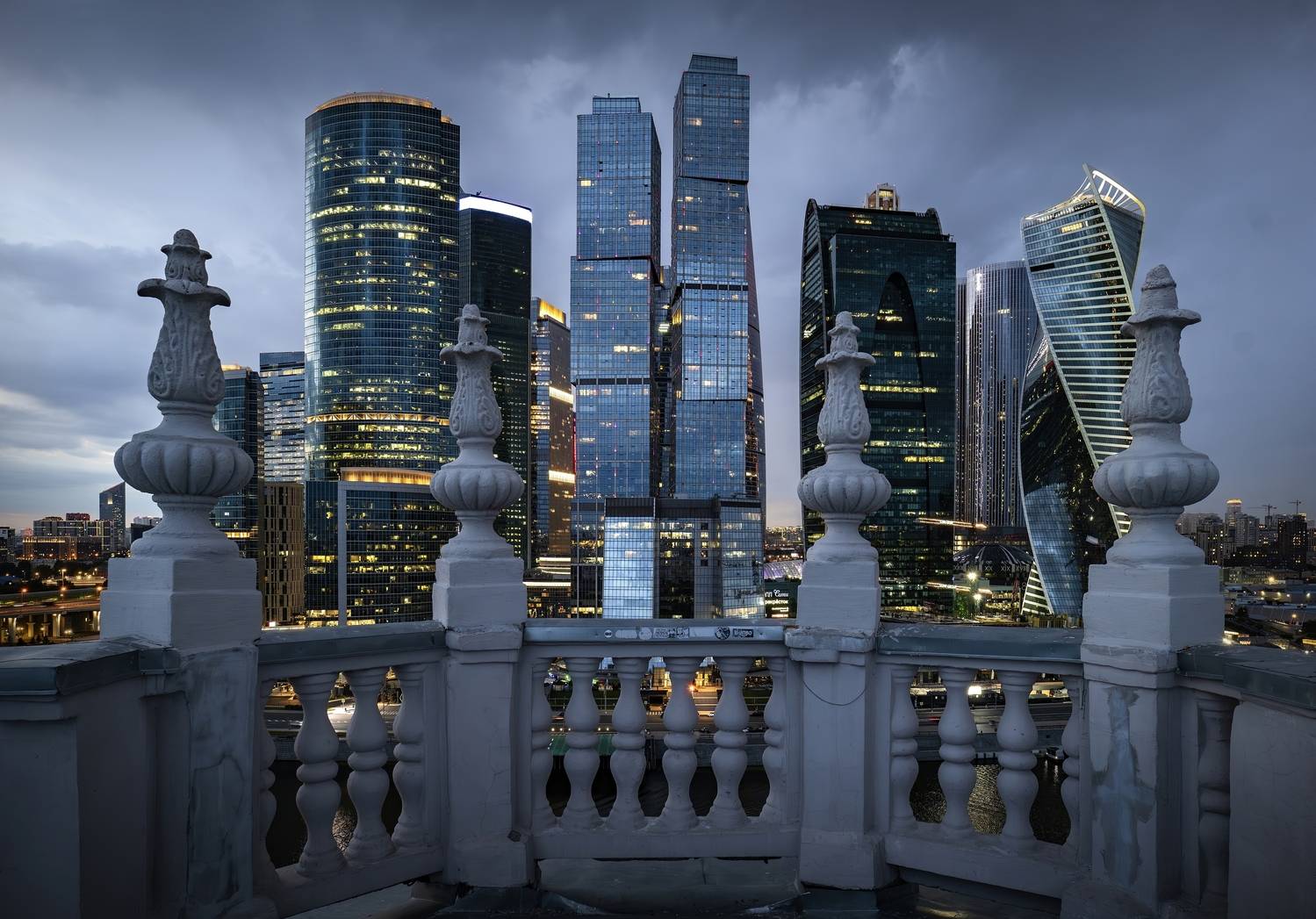 москва, москва сити, архитектура, вечерний город, Игорь Юркин