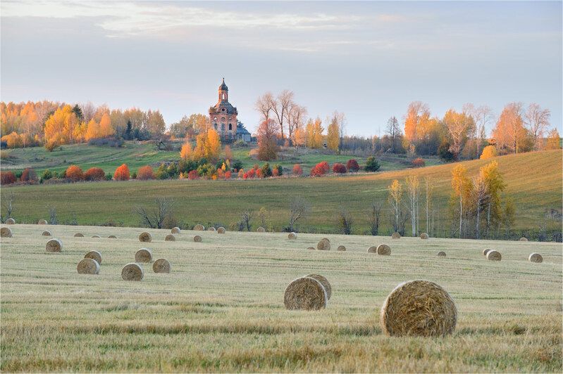 Вечер на поле фото превью
