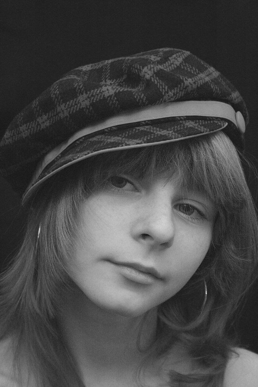 портрет, девочка в кепке, Alexandr