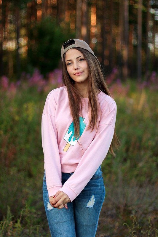 девушка, красиво, красота, лес, лето, зелень, тверская область, модель Lr2 фото превью