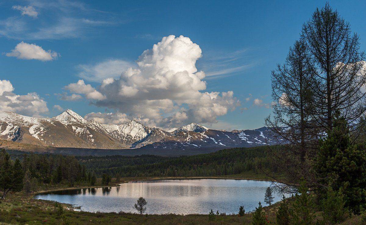 Алтай, Улаганское нагорье, Озеро, Киделю, Natalya P.