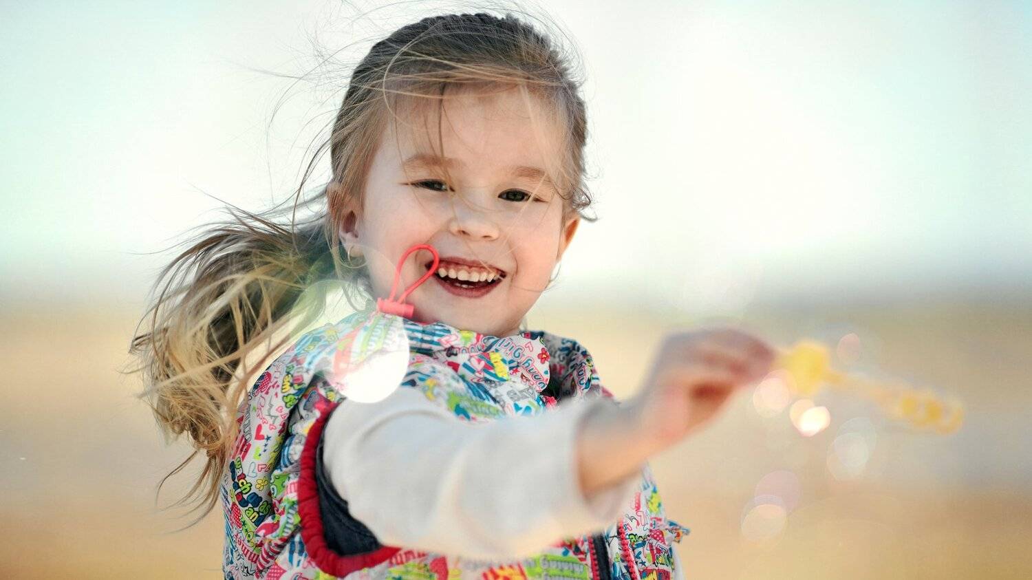 Девочка, Дети, Портерт, Радость, Счастье, Цвелёв Дмитрий