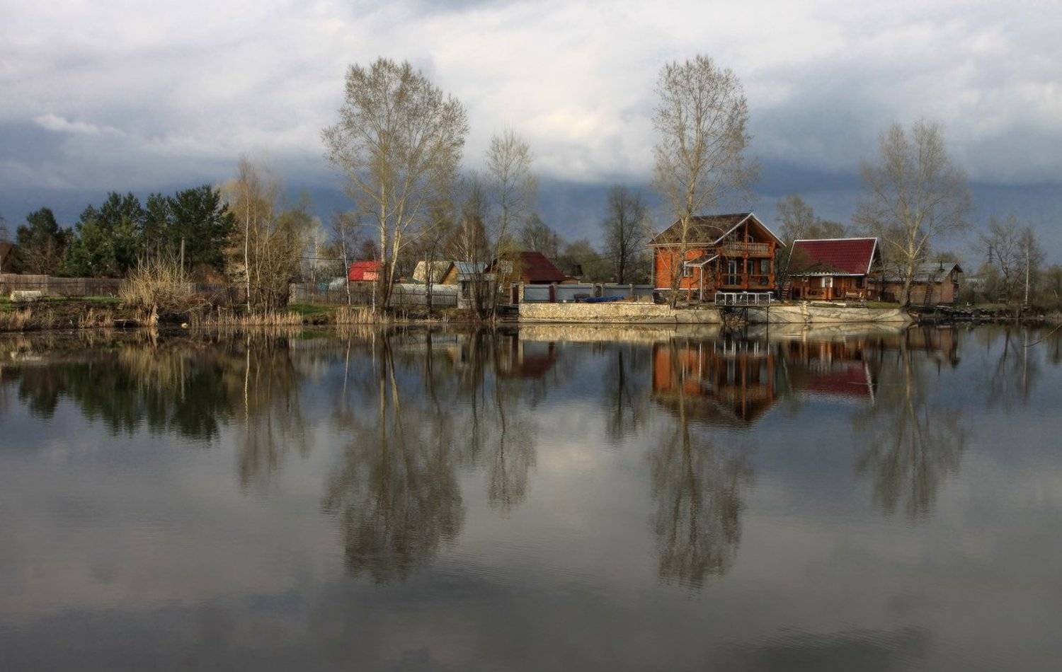сибирь, новокузнецк, весна, пруд, Галина Хвостенко