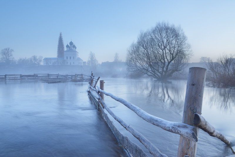 Апрельские заморозки в Осенево фото превью
