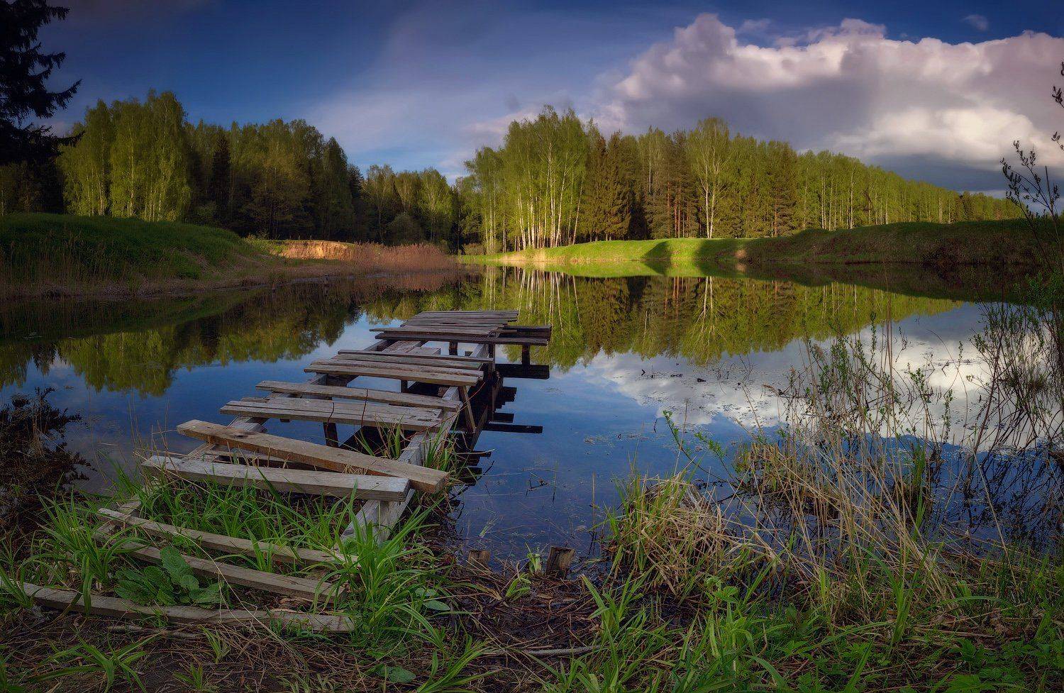 весна, закат, пейзаж, павловск, павловский парк, озеро, павловскийпарк, Таня SHE (Aiya)