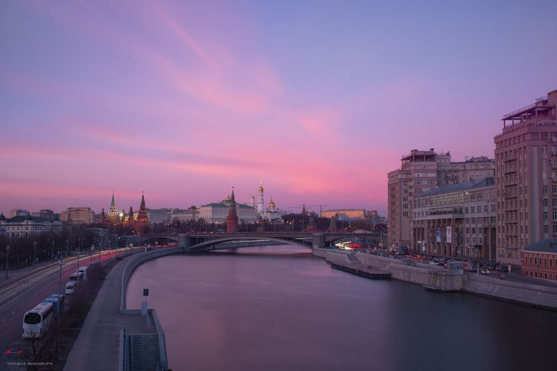 москва, мосты москвы,  Вид на Большой Каменный мост фото превью