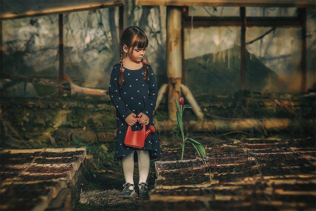 цветок, дети, весна, Шумкова Элина