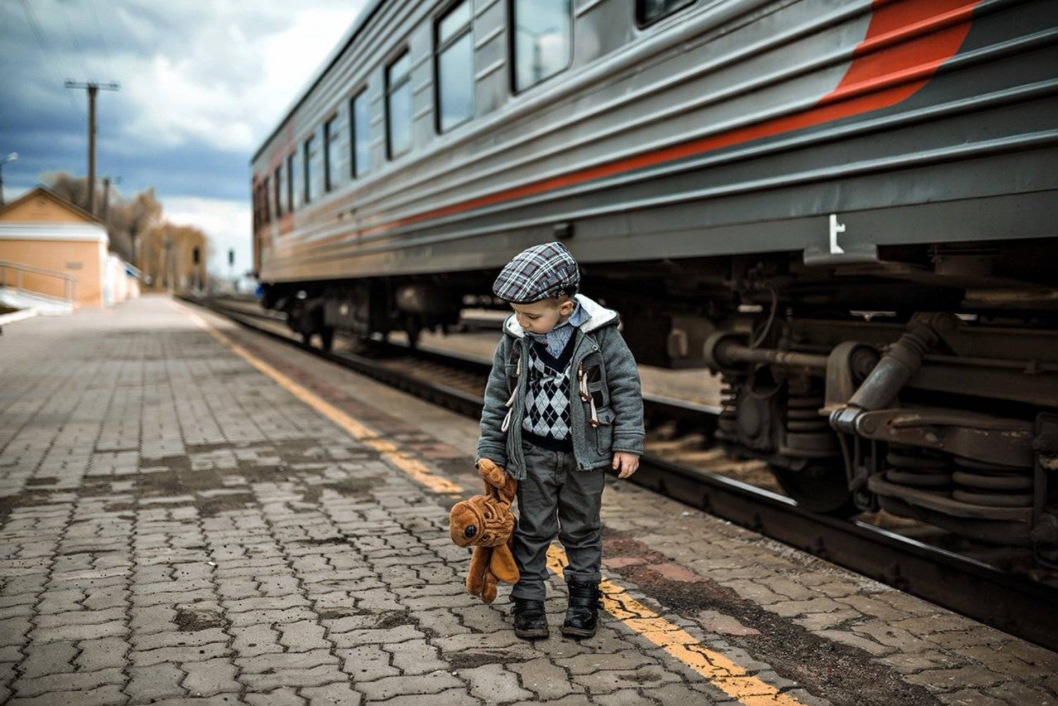 Boy, Child, Друг, Игрушка, Мальчик, Перон, Поезд, Ребенок, AlexeyAsoskov
