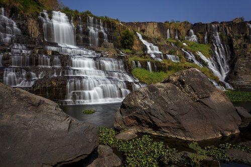 Водопад Понгур. Вьетнам.