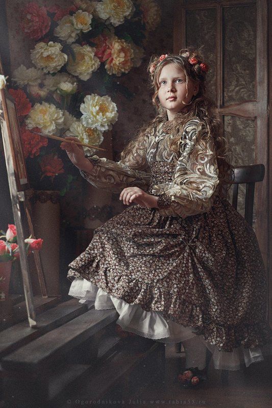 Маленькая Художница фото превью