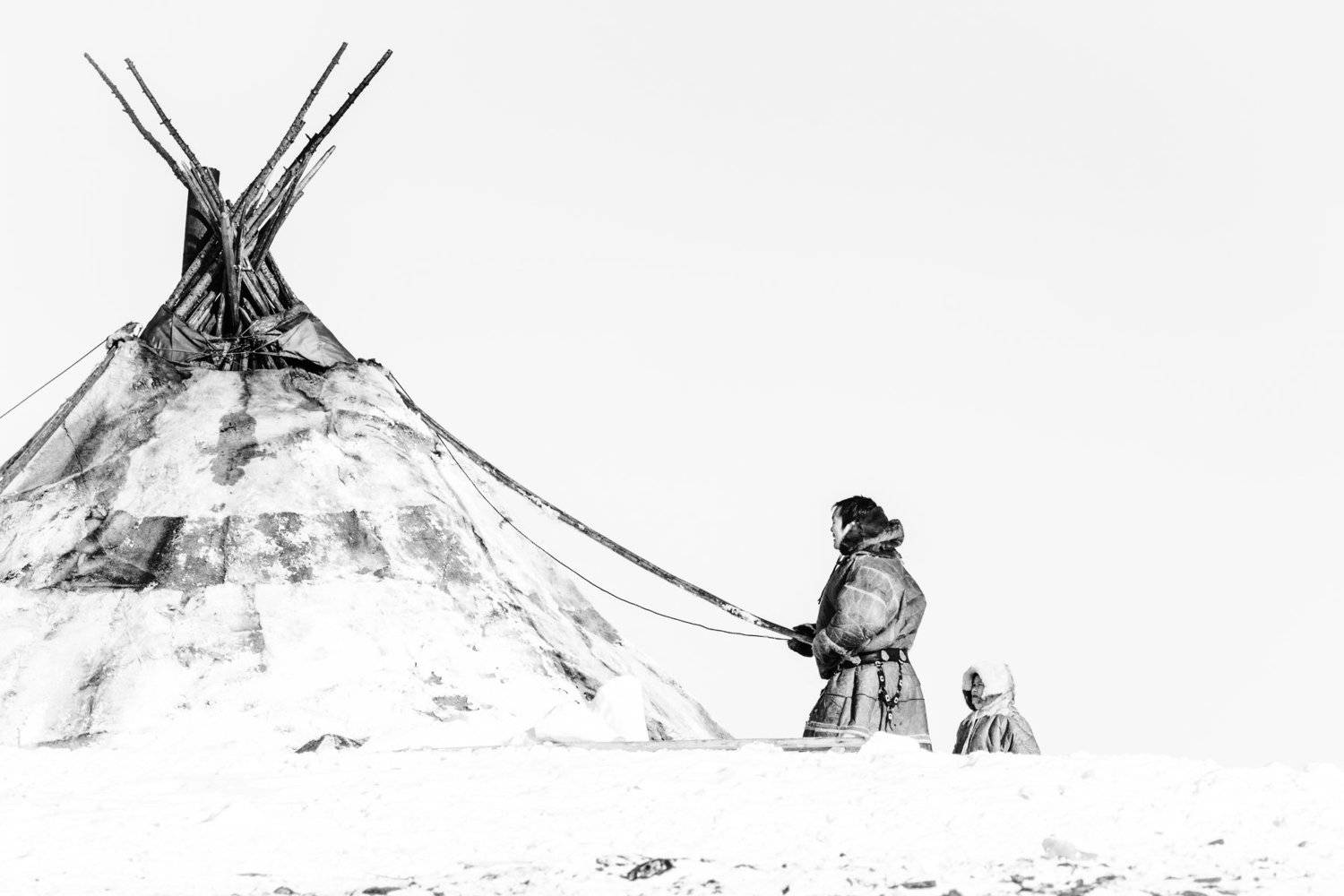 ямал, полярный урал, олени, зима, горы, рай-из, тундра, народы севера, Настя Братка