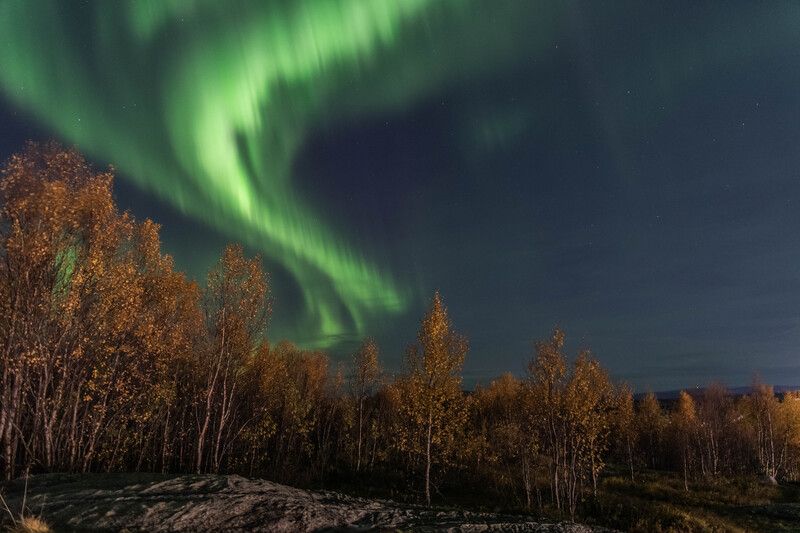Яркая осень фото превью