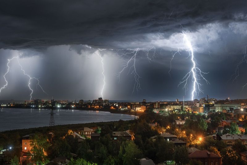 Июльская гроза…  July Thunderstorm... фото превью