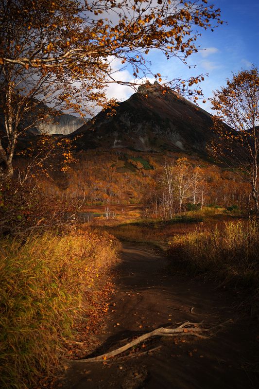 Золотая осень на озере Тахколоч фото превью