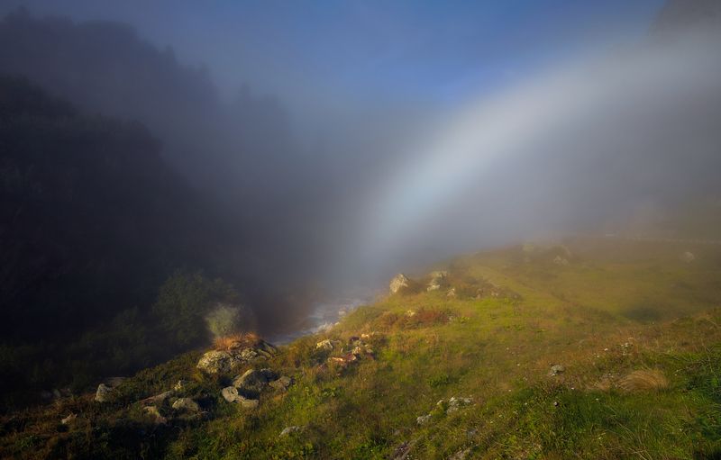затерялась радуга в тумане фото превью