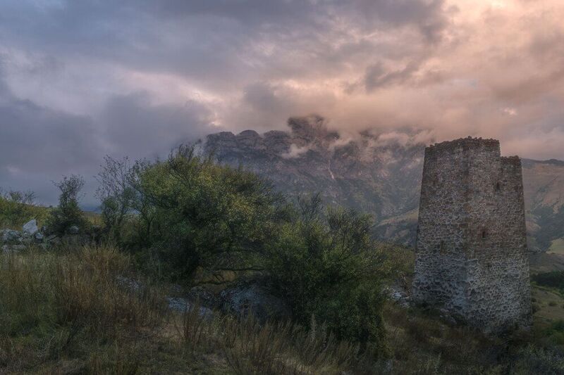 landscape, caucasus, mountines, ингушетия, пейзаж, горы, кавказ  фото превью