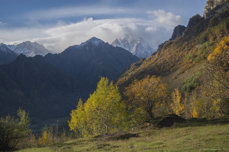 кабардино-балкария, осень, шаурдат Осень в горах фото превью
