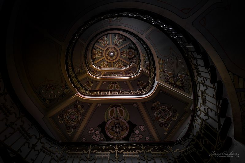art nouveau , jugendstil, nouveau, modern, stairs Stairs... фото превью