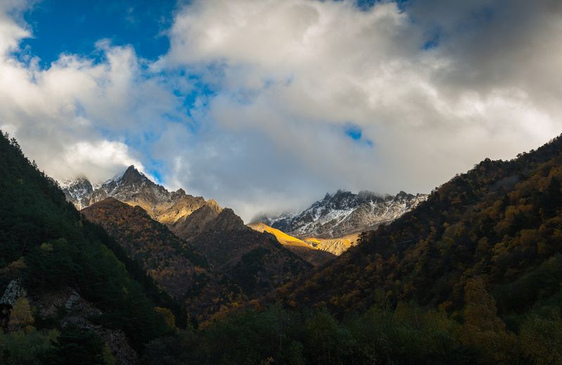 Осень в горах. фото превью