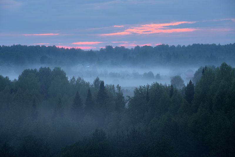 Туманные белые ночи фото превью