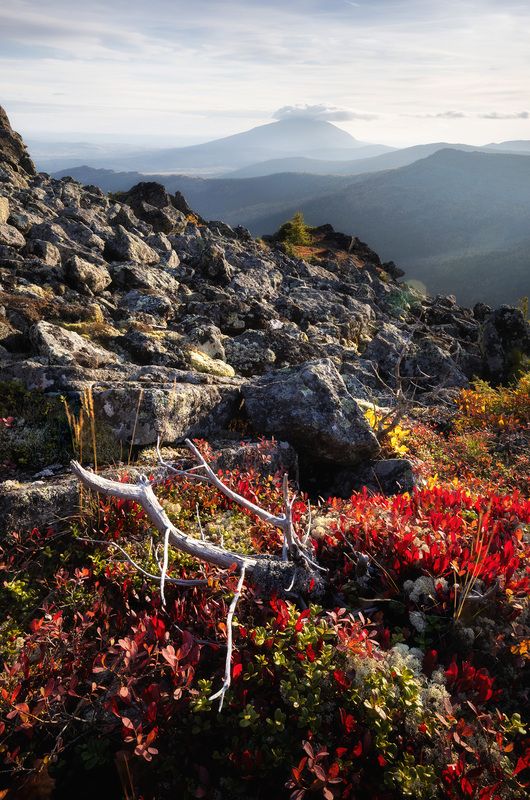 Северный Урал , Урал, Серебрянский камень, Косьвинский камень, Конжак, Конжаковский камень, Казанский камень, Семичеловечья Осень на Северном Урале фото превью
