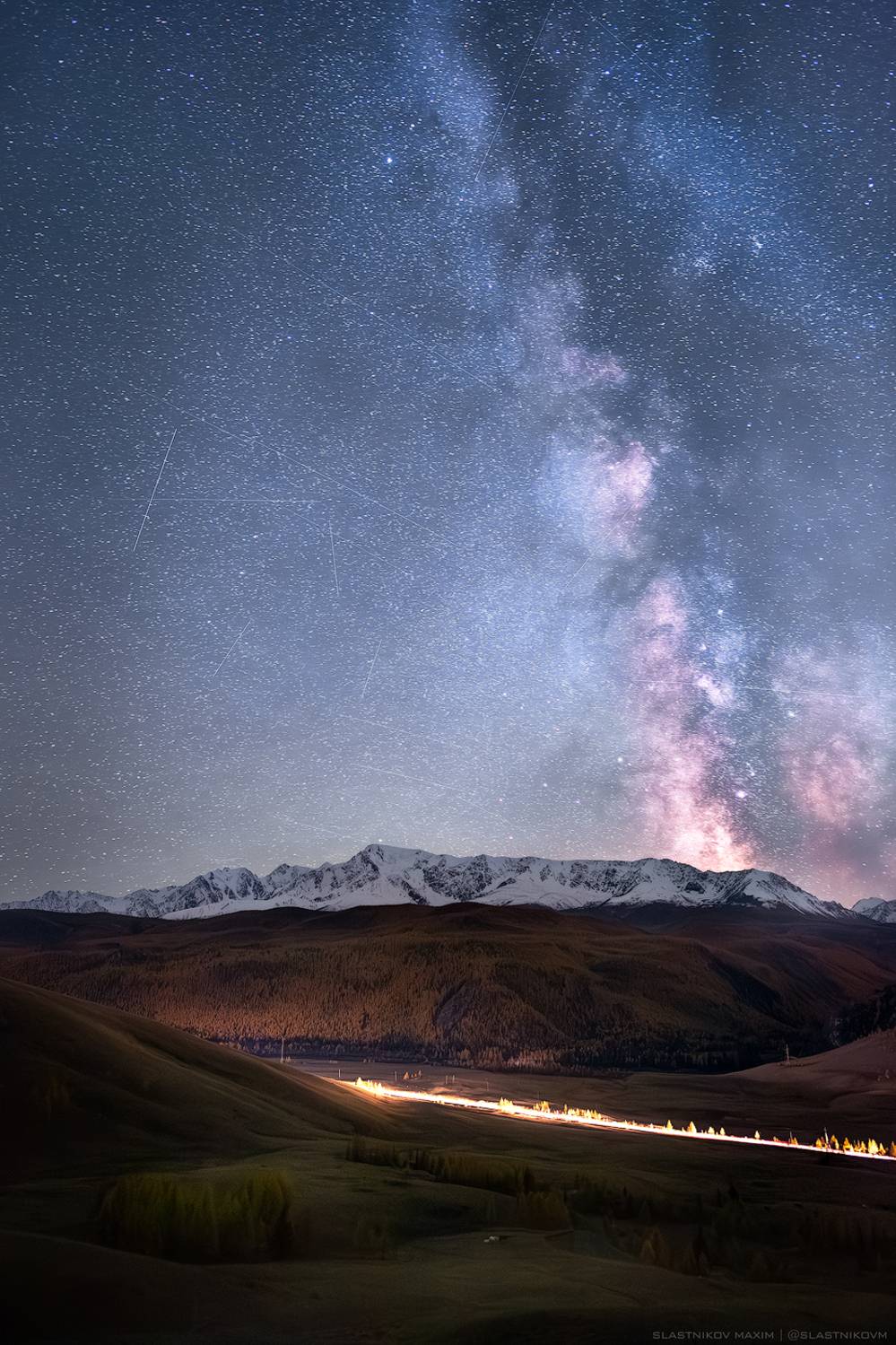 алтай, горы, озеро, природа, рассвет, солнце, облака, пики, снег, отражение, рябь, тишина, гладь, вода, небо, свет, линии, треккинг, путешествия, звезды, галактика, млечный путь, Максим Сластников