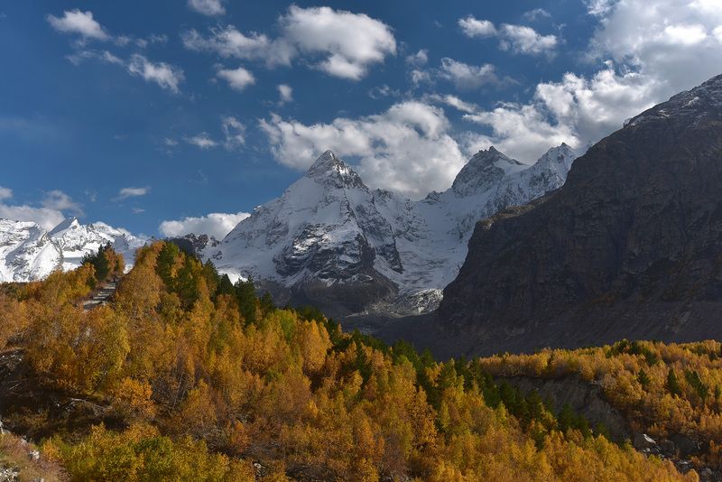 приэльбрусье, адылсу, кабардино-балкария Осенний Адылсу фото превью