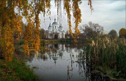 В октябре