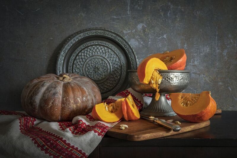 Тыквы, осень, блюдо, семечки A Night in the Lonesome October фото превью