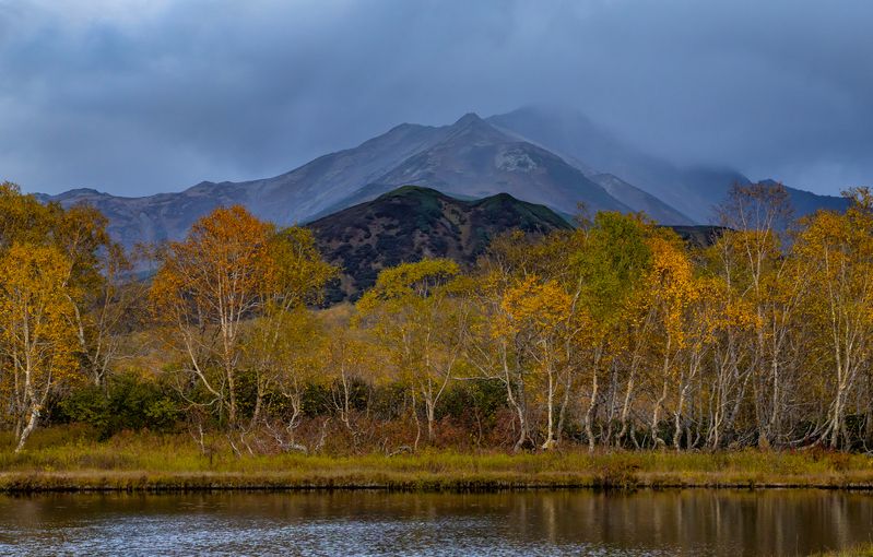 камчатка, вачкажец, осень, природа, березы Вачкажец в обрамлении сентября.. фото превью