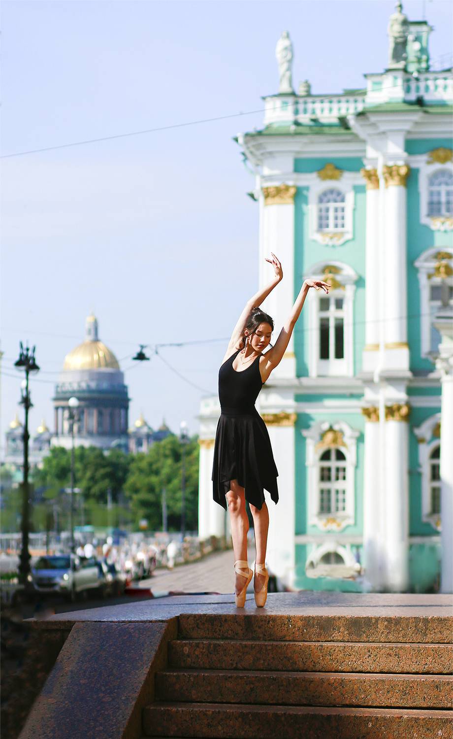 балет, балерина, пуанты, силуэт, фотография, момент, пейзаж, цвет, свет, жанр, Постонен Екатерина