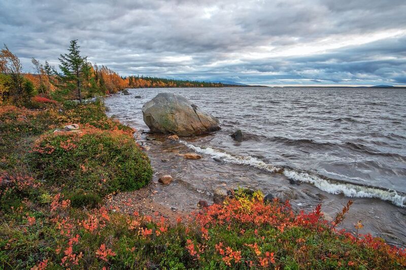 Осенняя Имандра. фото превью