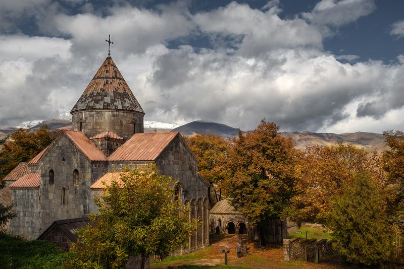 кавказ, горы, армения, armenia, monastery, монастырь, храм, санаин, армянская церковь, аац Монастырь Санаин фото превью