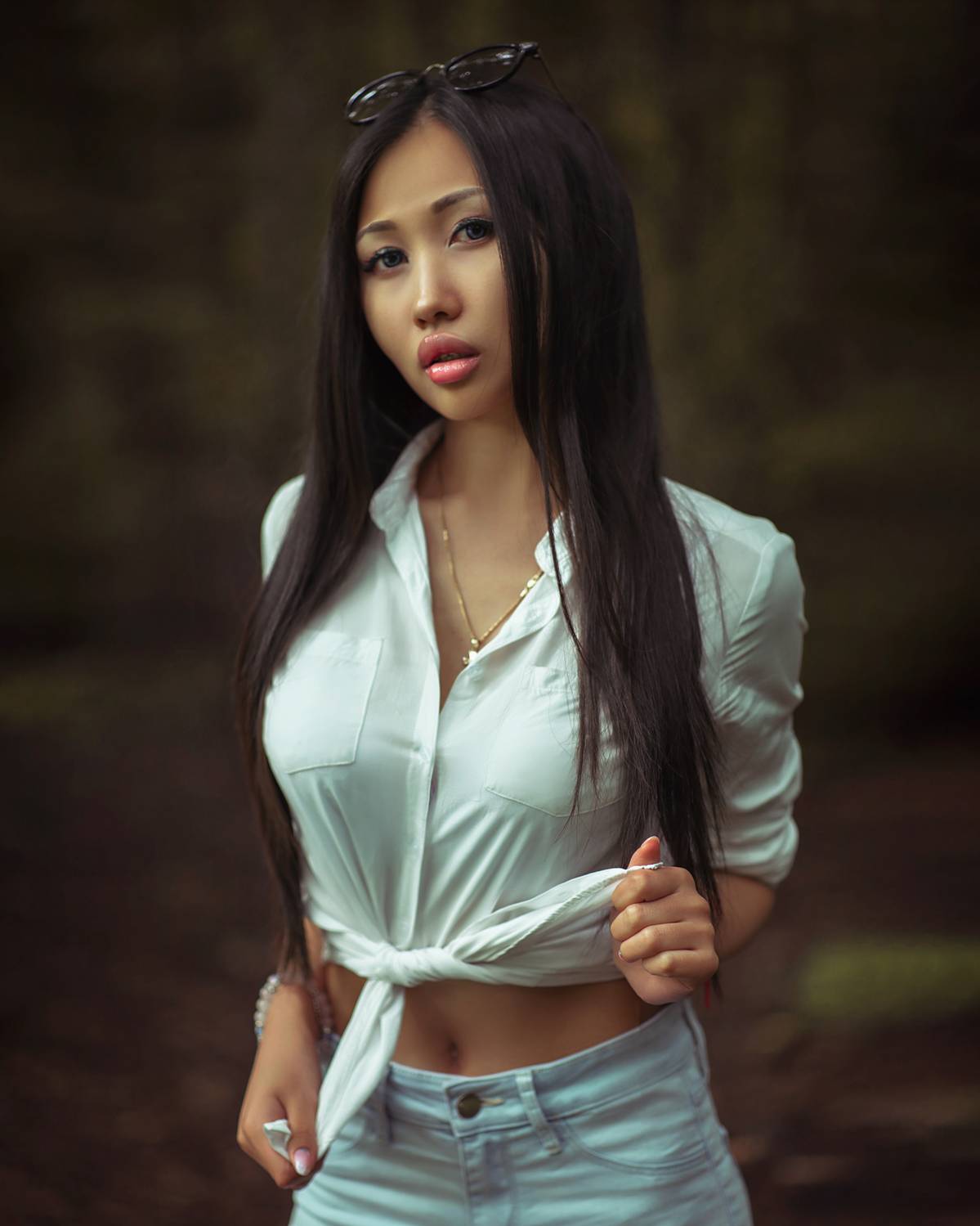 girl, model,hot, studio, portrait, black, light, young, summer, sexy, Frost Stanley